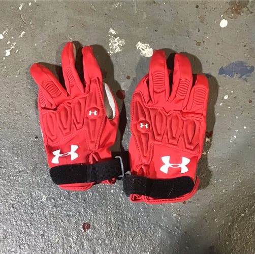 Used Player's Under Armour Gloves