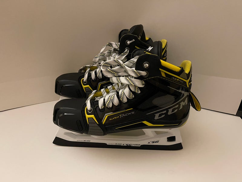 Used CCM Size 8.5D AS3 pro Hockey Goalie Skates