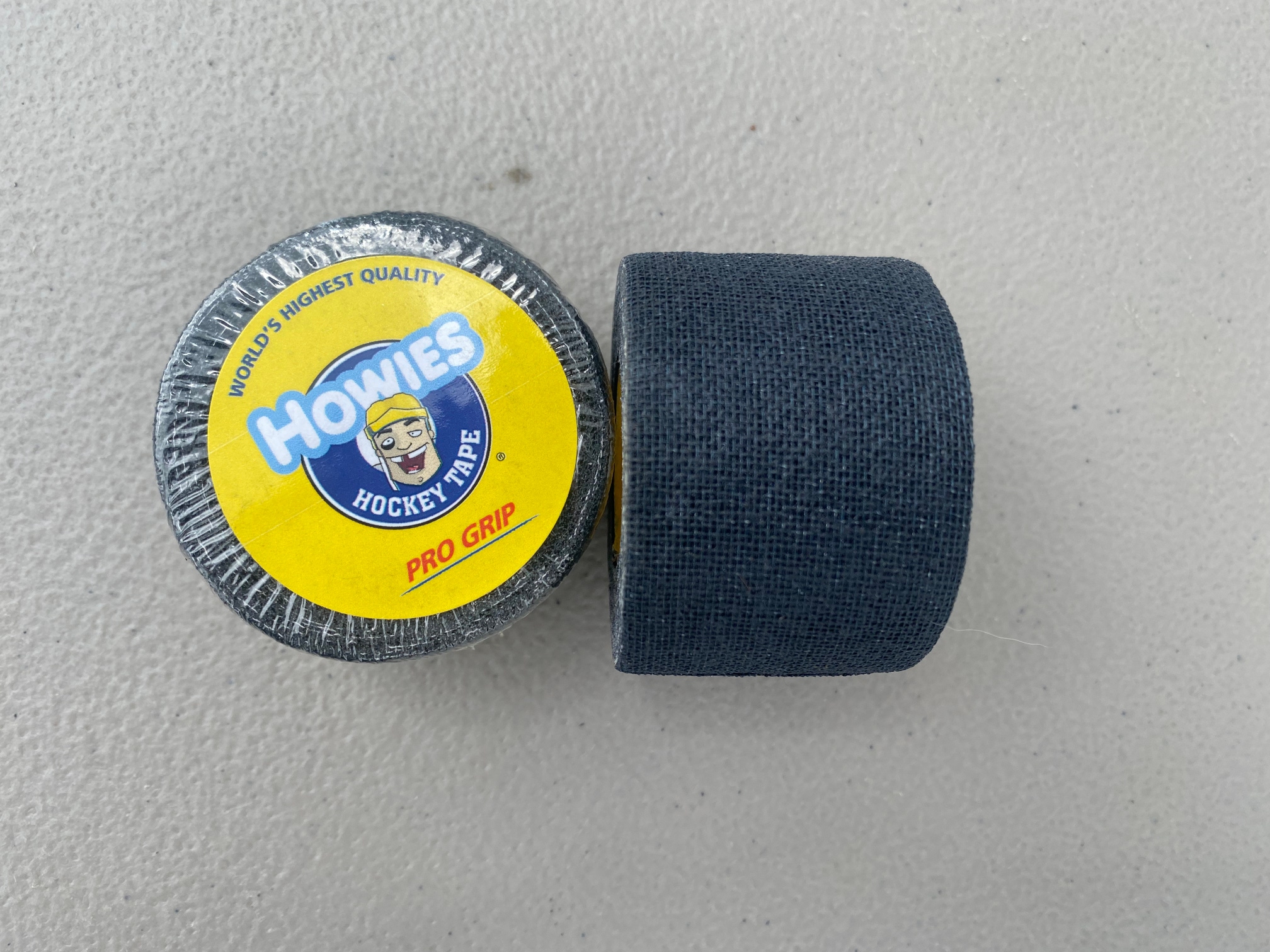 2 Rolls of Howie's Navy Blue Hockey Gauze Grip Tape Pro Quality 1.5" x 30'