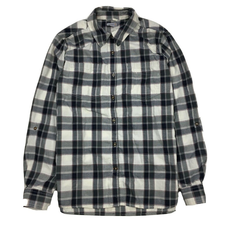 Patagonia Fjord Flannel Organic Cotton Plaid Button Down Shirt