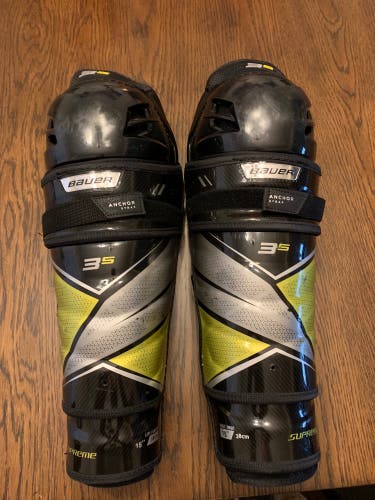 Bauer 3S Senior Shin Pads 15”