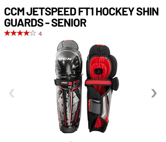 CCM JetSpeed FT1 Shin Pads