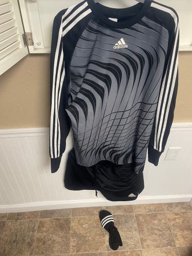 Adidas goalie jersey/shorts/socks