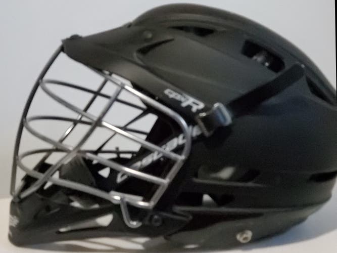 Black Adult Used Player's Cascade CPX-R Helmet