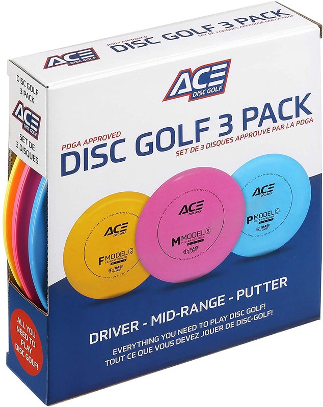 New Discs Golf 3 pack set