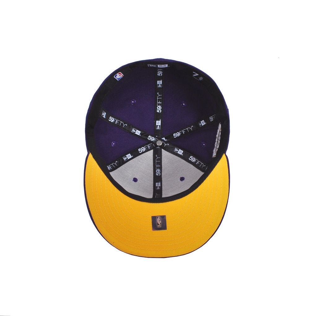 New Era NBA Essential 59Fifty Los Angeles Lakers Cap (yellow/purple)