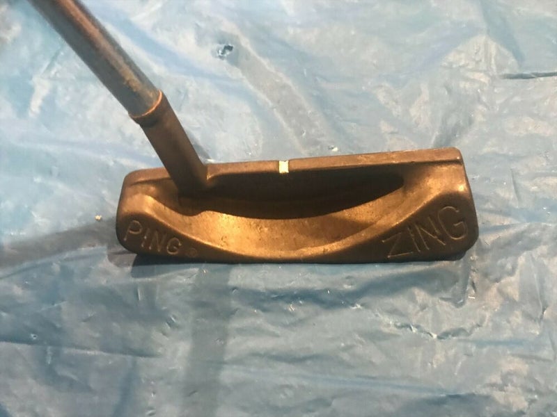 Ping Zing 2 BECU Beryllium Copper 35 Inch Putter w Tigershark Grip 