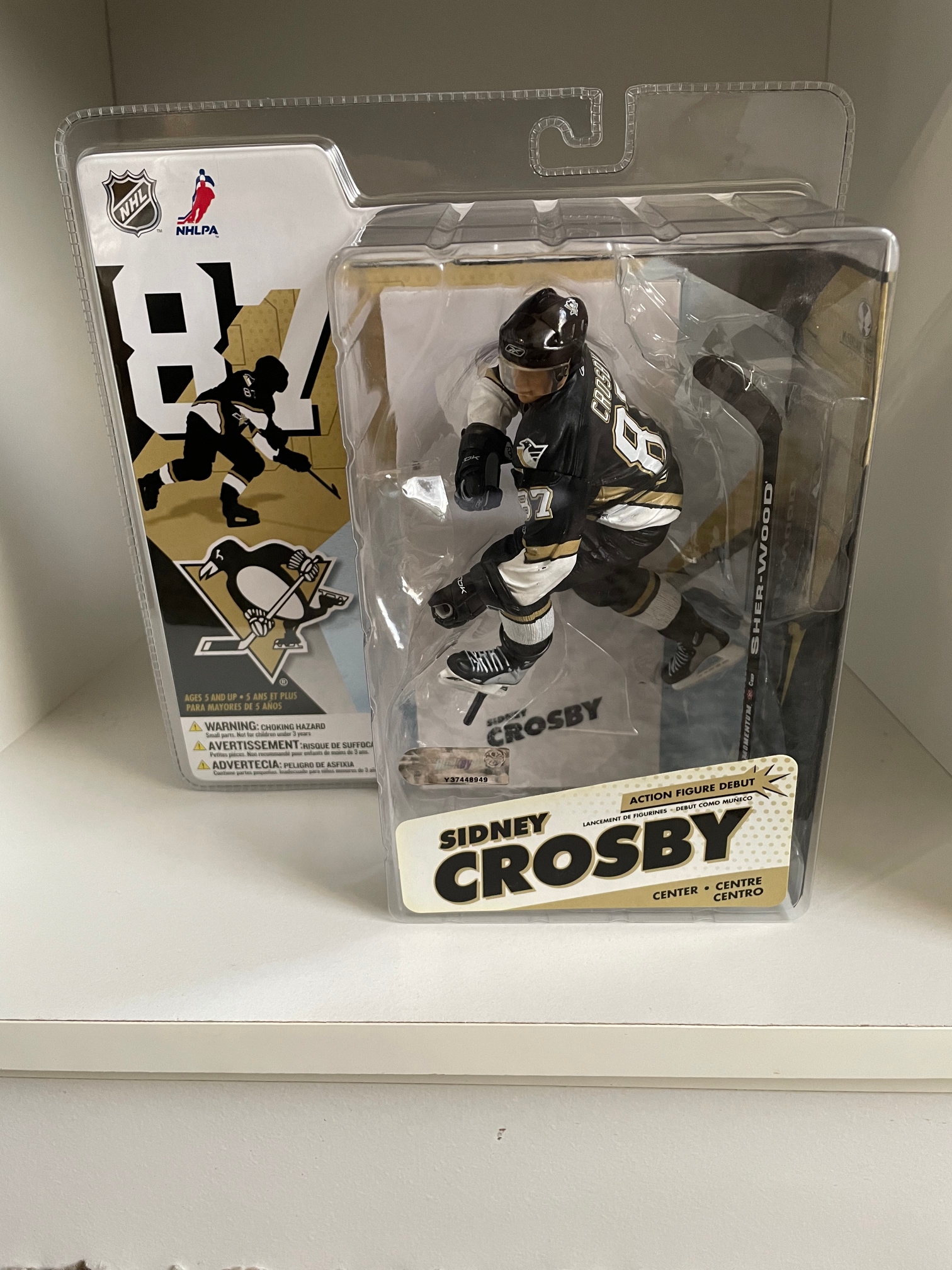McFarlane SIDNEY CROSBY Pittsburgh Penguins NHL 2006 Series 12 Hockey Figure