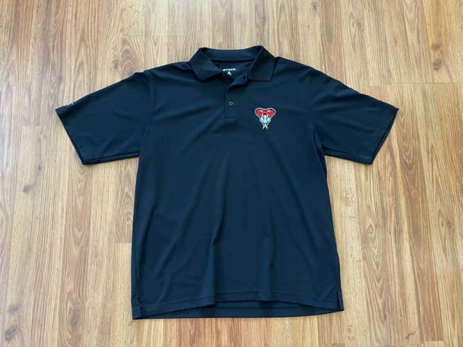 Arizona Diamondbacks Dbacks MLB BASEBALL Antigua Size Medium Polo Golf Shirt!