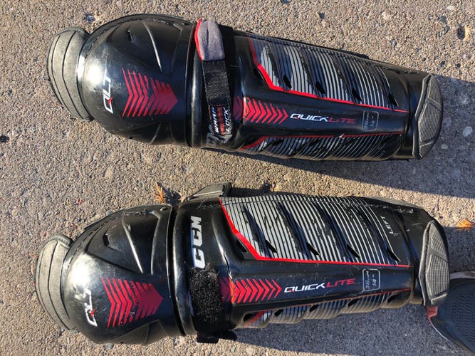 Ccm qlt 14” shin pads