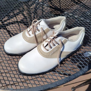 Used Women's Size 9.5 Footjoy GreenJoys Golf Shoes