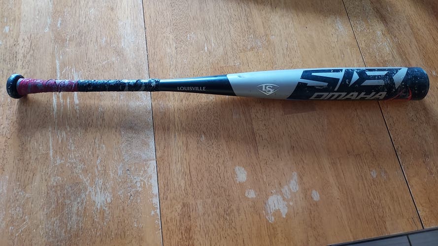 Used USSSA Certified 2018 Louisville Slugger Alloy Omaha Bat (-5) 26 oz 31"
