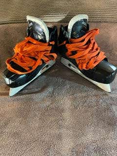 Senior Used Bauer Supreme S27 Hockey Goalie Skates Regular Width Size 7