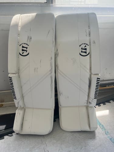 34" + 1.5” Like NEW Warrior Ritual G5 Pro Goalie Leg Pads