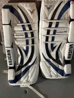 Used 26" Vaughn Velocity V5 Goalie Leg Pads
