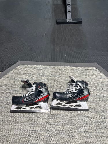 Used Bauer Extra Wide Width Size 9 Vapor X2.9 Hockey Goalie Skates