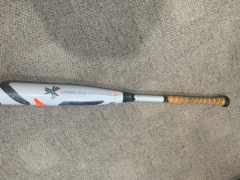 Used USSSA Certified 2021 DeMarini Hybrid CF Zen Bat (-5) 26 oz 31"