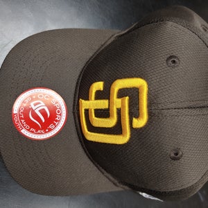 New Brown Padres Youth Strapback Official MLB Hat