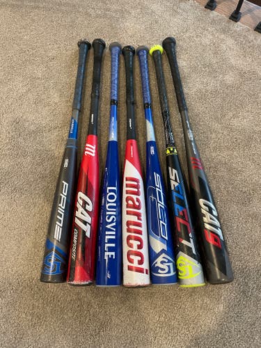 Used BBCOR Certified 2020 Louisville Slugger Composite Solo Bat (-3) 28 oz 31"