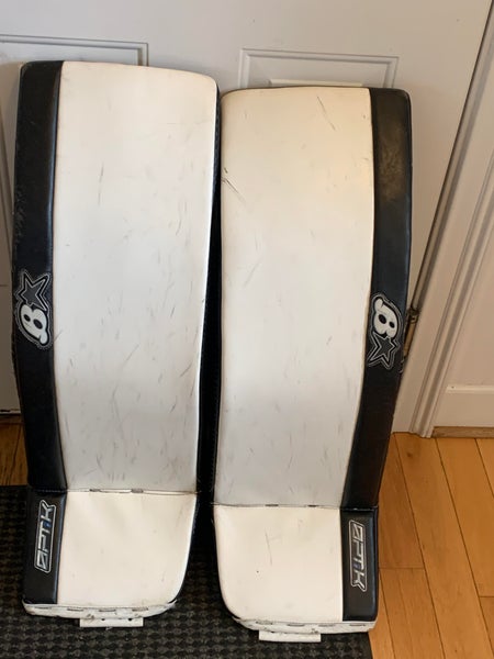 Used 35" Brian's Brians Optik Pro Goalie Leg Pads Pro Stock