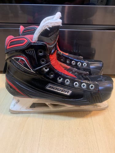 Bauer 1x Hockey Goalie Skates - Size 10