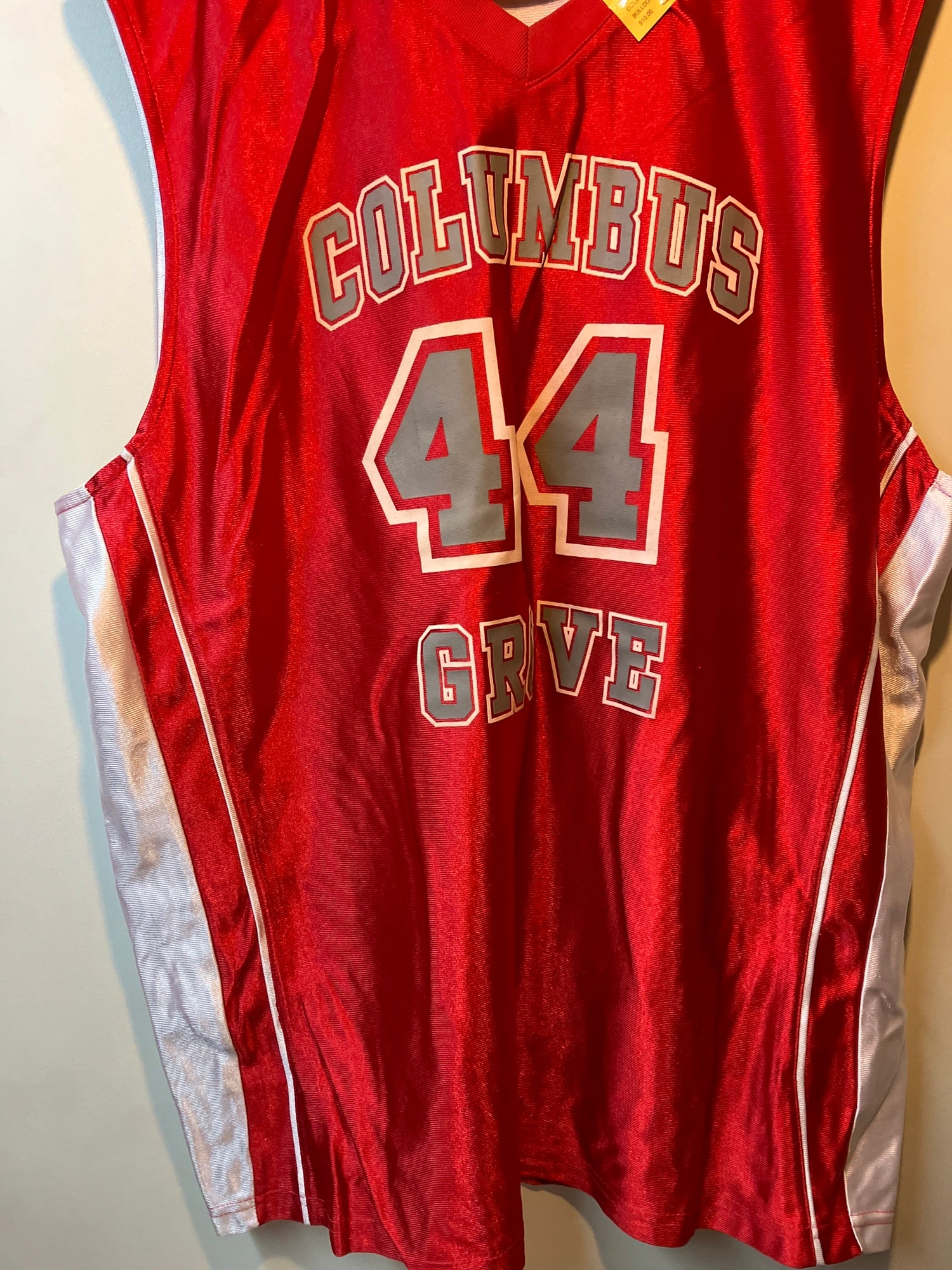 Maryland Terrapins Foot Locker Basketball Sewn Jersey #3 SIZE XL Red Joe  Smith