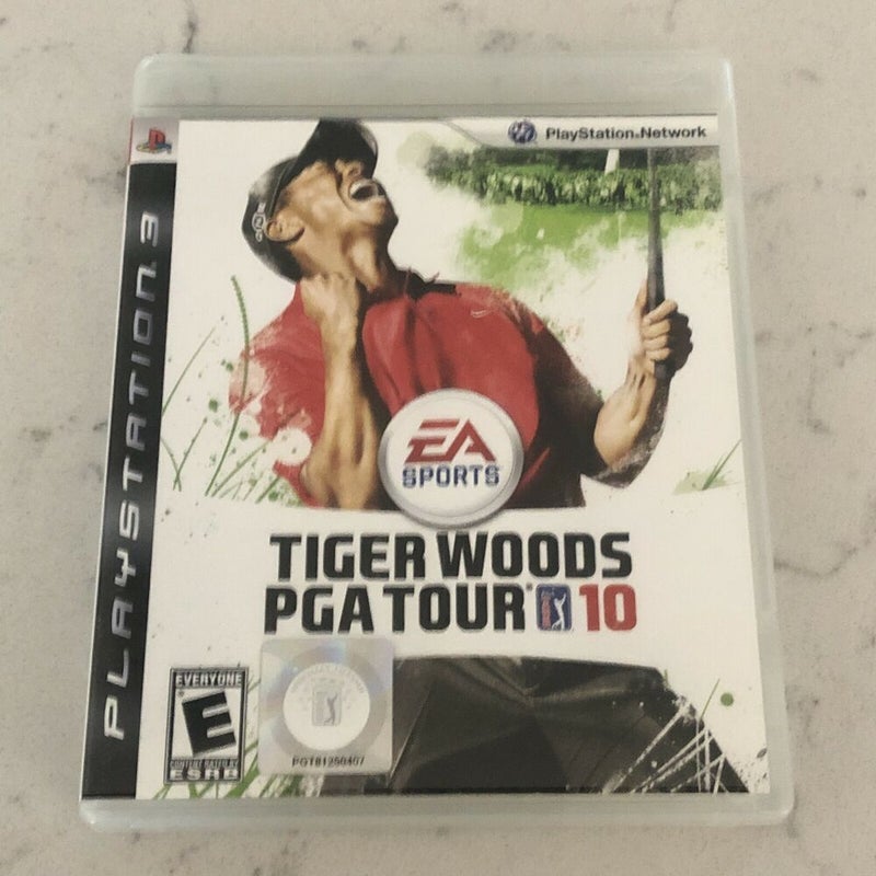 Tiger Woods PGA Tour 10 (Sony PlayStation 3) PS3 Tested - Complete