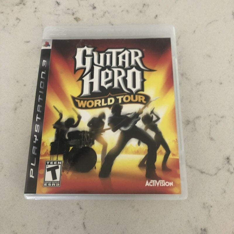 Guitar Hero: World Tour (Sony Playstation 3 PS3, 2008) Complete/Tested
