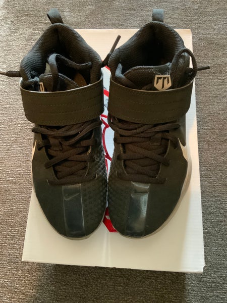 Black Youth Turf Cleats Nike Trout