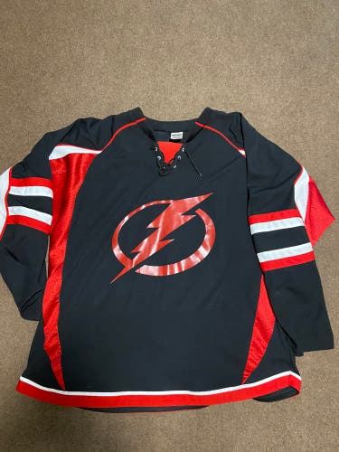 AK hockey jersey Lightning Logo