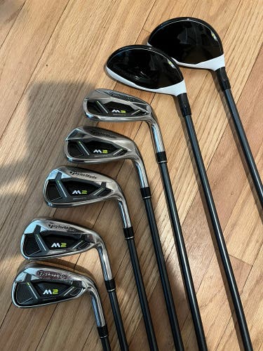 TaylorMade M2 Hybrid Iron Set Graphite Shafts