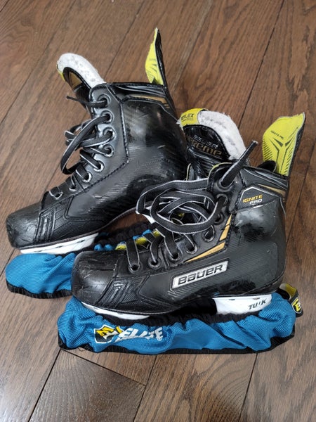 Junior Used Bauer Supreme Ignite Pro Hockey Skates Regular Width Size 1.5