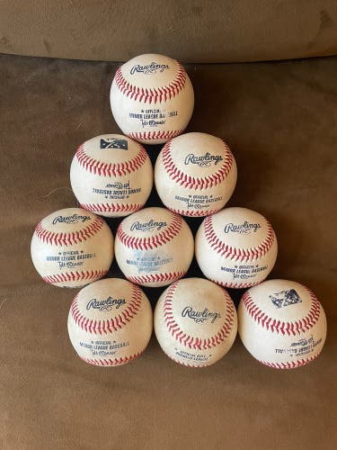 New Rawlings Official Minor League Baseballs