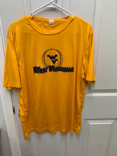 2 WVU Baseball Shirts