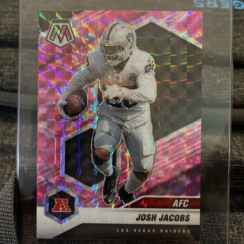 2020 Mosaic JJ Watt Pink Camo Prizm #87 Houston Texans