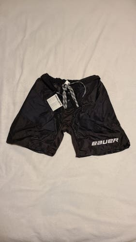 New Small Bauer Nexus Black Pant Shell