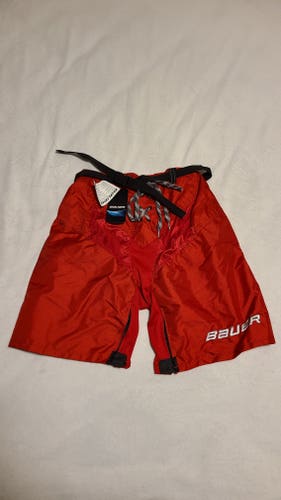 New Small Bauer Nexus Red Pant Shell
