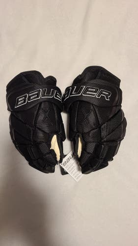 New Bauer Vapor 1X Pro Lite Black Gloves 13"