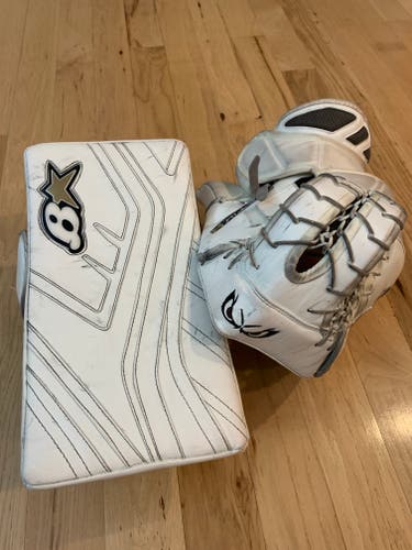 Used Brian's Regular G-Netik X Glove & Blocker