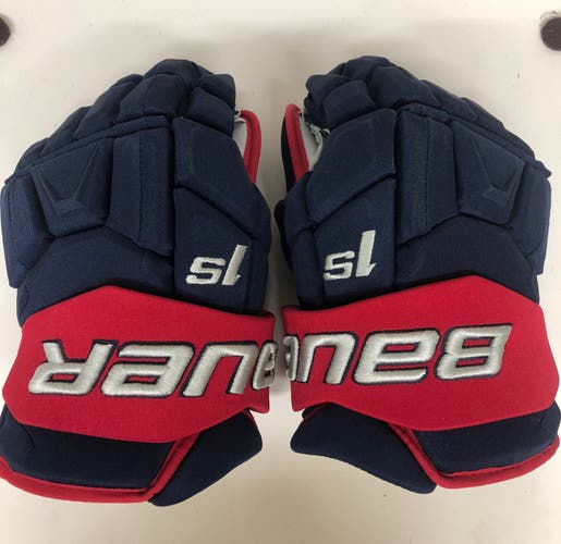 Pierre Luc Dubois Bauer 1S Pro Stock Gloves 13”
