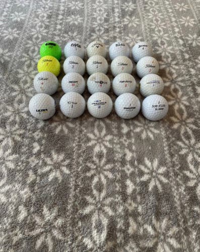 20 Golf Balls That Are Titleist, Callaway, Srixon and More