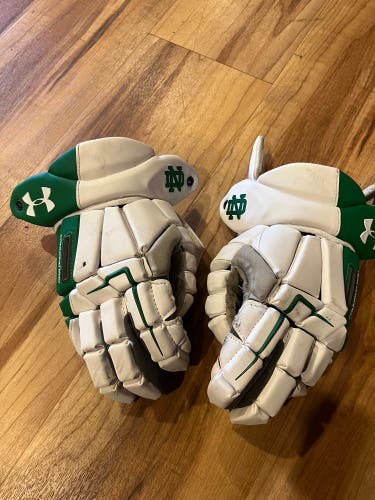Used Player's Under Armour 12" Command pro 3 Lacrosse Gloves