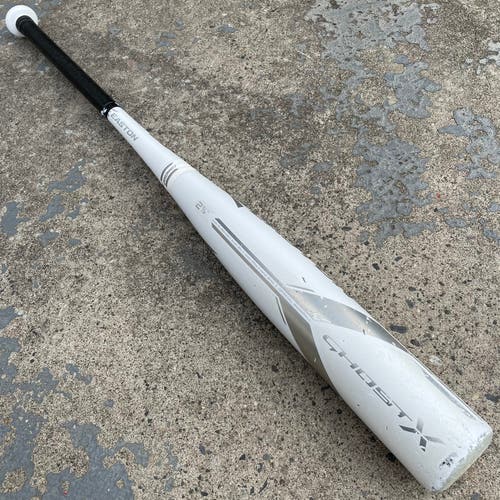 2018 Easton Ghost X Whiteout 31/26 (-5) USSSA Baseball Bat
