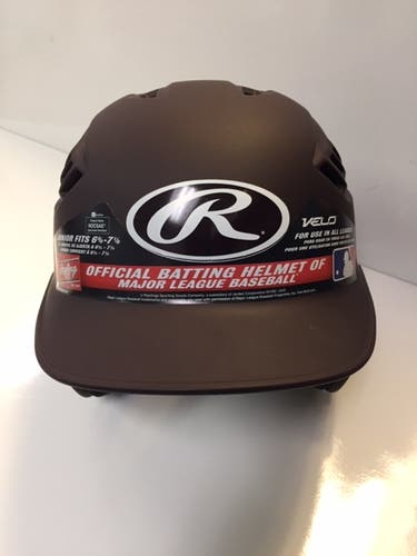 New  Rawlings R16 Batting Helmet Junior Matte Maroon (NO TRADES)