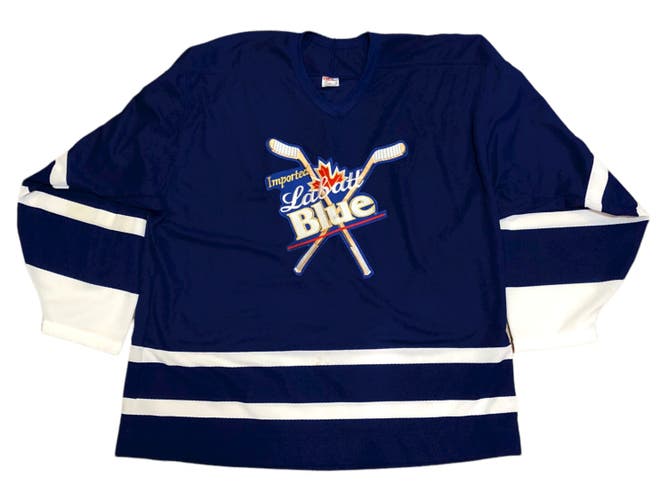 Vintage CCM Labatt Blue Hockey Jersey