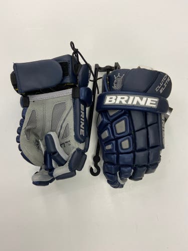 New Brine Navy 12" Clutch Elite Lacrosse Gloves