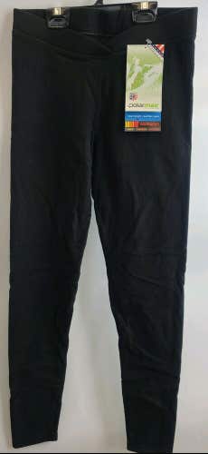 $65 Polarmax Quattro Fleece Women's Pants Baselayer Bottoms Tights Size XS Black