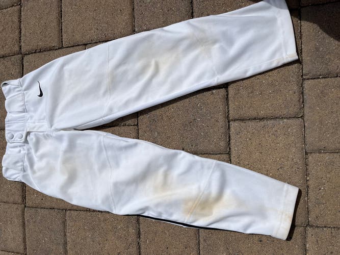 White Men's Small Nike Pants