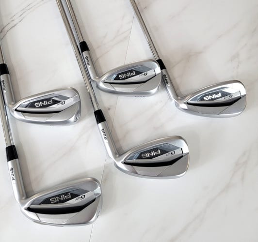 Used Ping G425 iron set regular Flex 5 Pieces Steel Shaft (SKU528)