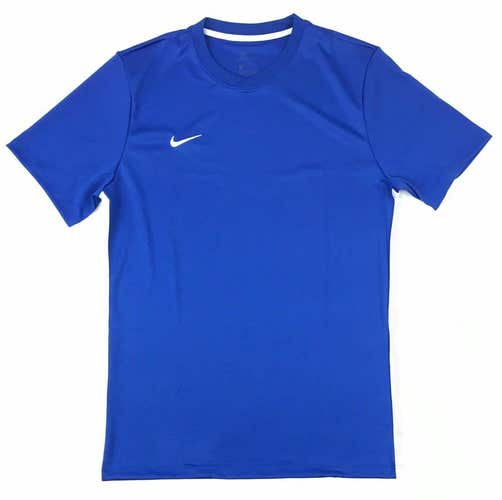Nike US Park VI Soccer Futbol SS Jersey Men's Large Blue 899915 Top Jersey